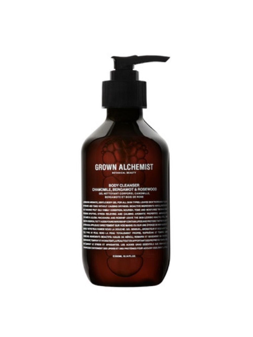 Grown Alchemist Body Cleanser: Chamomile, Bergamot & Rose